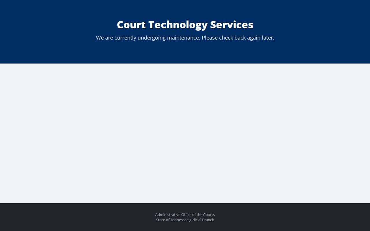 Blank Tennessee capias and bench warrant form illustrating court-process fields